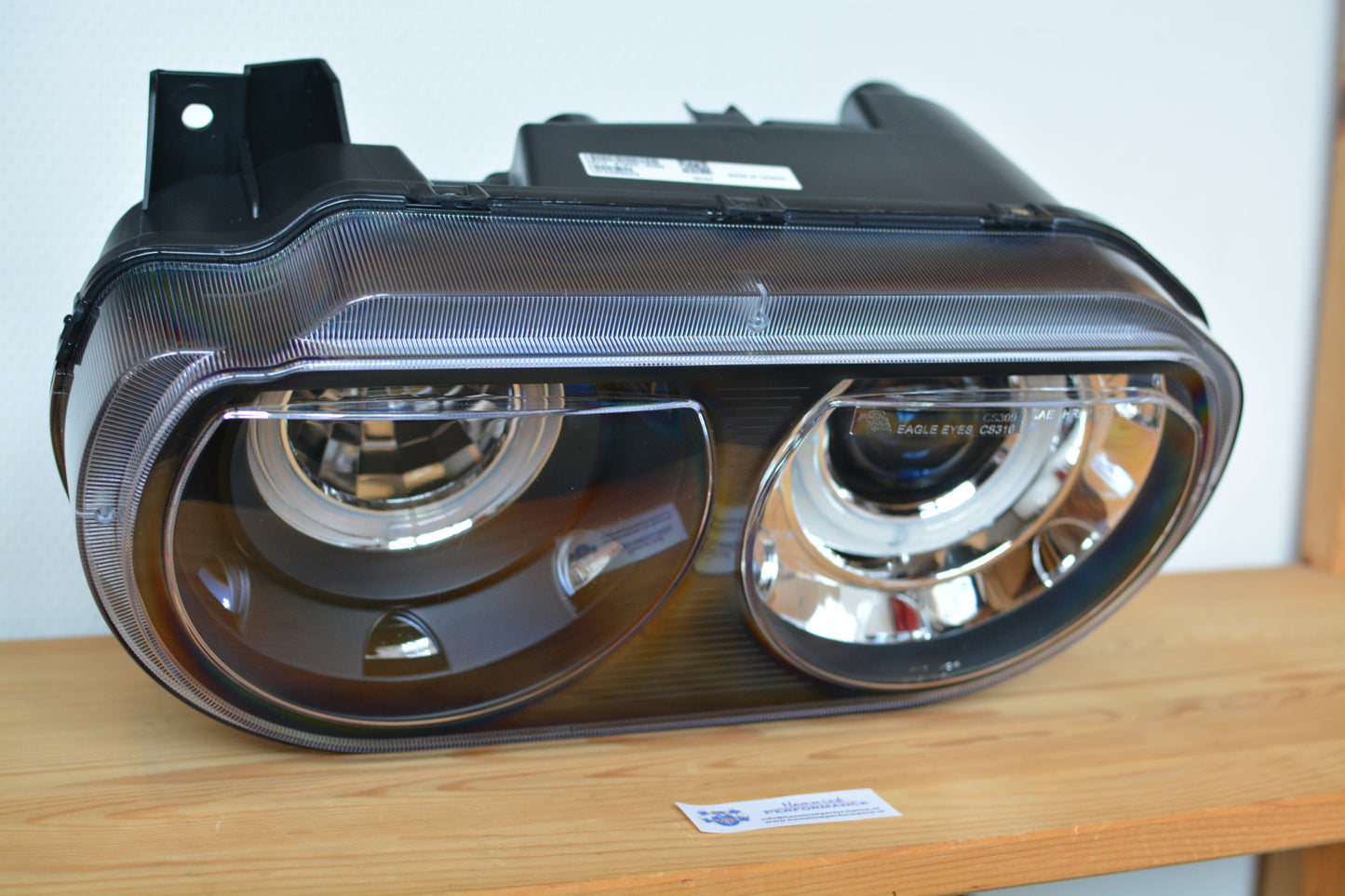 Raxiom Halo LED headlights Dodge Challenger 08-14