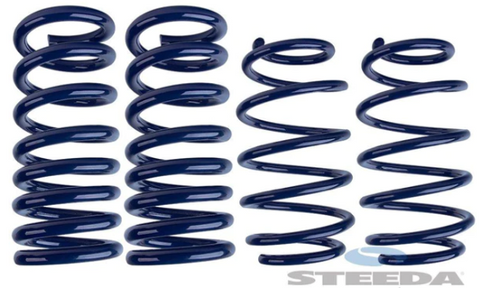 STEEDA S550 MUSTANG GT LOWERING SPRINGS - PROGRESSIVE (2015+)